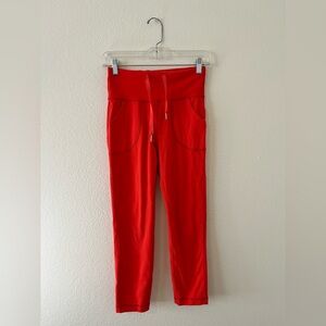 lululemon athletica Orange Leggings ‘33